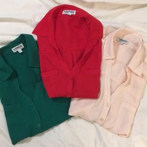 Express Portfino Shirts Size Small